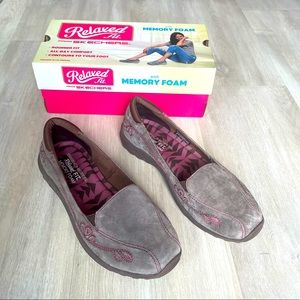 Skechers slip-on shoes with memory foam